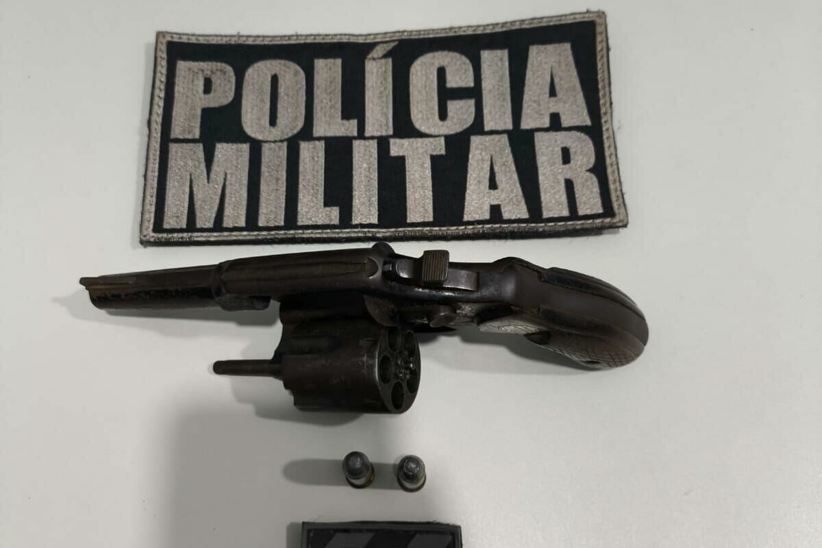 Imagem de compartilhamento para o artigo Homem é preso em camapuã com arma escondida em alojamento de empresa da MS Todo dia